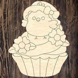 PCD Chick Cupcake