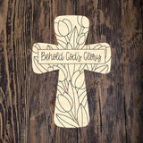 PCD Cross Behold God's Glory