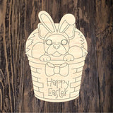 PCD Easter Basket Boston Terrier