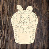 PCD Easter Basket Golden Doodle