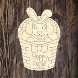 PCD Easter Basket Golden Doodle