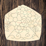 PCD Envelope With Flowers