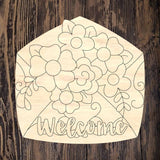 PCD Envelope With Flowers