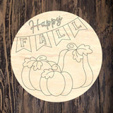 PCD Fall Banner with Pumpkins
