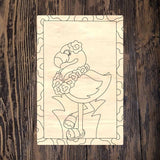 PCD Flamingo 1 With Border