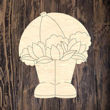 PCD Flower Umbrella Rainboots