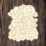 PCD Flowers With Trellis