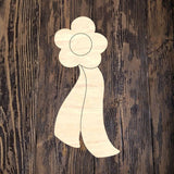 PCD Goose With Patchwork Heart