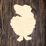 PCD Goose With Patchwork Heart