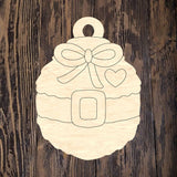 PCD Green Monster Buckle Ornament