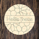 PCD Hello There Floral Round