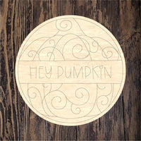 PCD Hey Pumpkin With Design