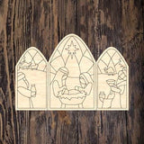 PCD Nativity Set