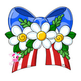 PCD Patriotic Bow