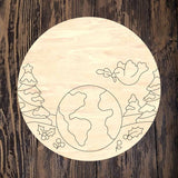 PCD Peace on Earth with Globe