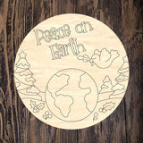 PCD Peace on Earth with Globe
