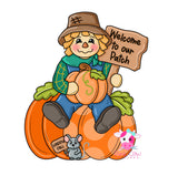 PCD Scarecrow And Pumpkins