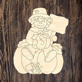 PCD Scarecrow And Pumpkins
