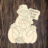 PCD Scarecrow And Pumpkins