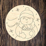 PCD Snowman Cozy Vibes