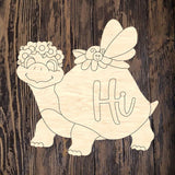 PCD Turtle And Butterfly