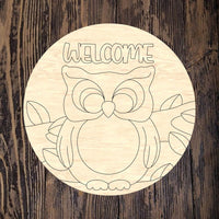 PCD Owl Welcome Round