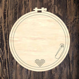 PIU Cross Stitch Wood Sign