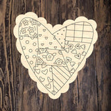 PIU Patchwork Heart