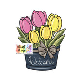 PIU Tulips In A Tub