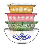 PIU Vintage Dishes