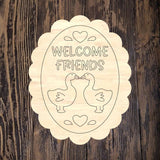 PIU Welcome Friends Geese