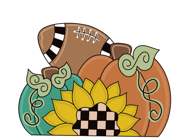 PBD Pumpkin Football