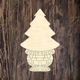 QMC Christmas Tree In A Pot