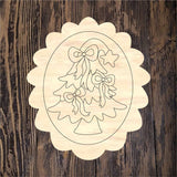 QMC Christmas Tree Plaque 1