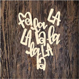 QMC Fa La La Plaque