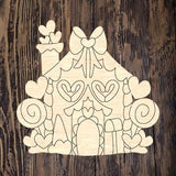 QMC Gingerbread House with Bow