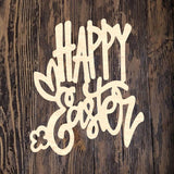 QMC Happy Easter Plaque