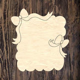 QMC Hugs and Kisses Bows Plaque