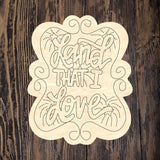 QMC Land That I Love Plaque