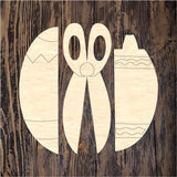 QMC Pencil Scissors Crayon Round