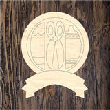 QMC Pencil Scissors Crayon Welcome Round