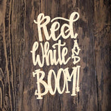 QMC Red White Boom