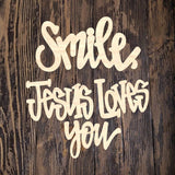 QMC Scallop Round Smile Jesus