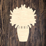 QMC Sunflower Ribbon Vase