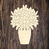 QMC Sunflower Ribbon Vase