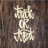 QMC Trick Or Treat Plaque