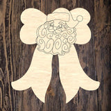 QMC Vintage Santa Bow