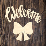 QMC Welcome Plaque with Bow