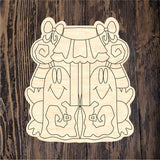 QMC Witch Leg Ghost Plaque