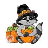 PCD Thanksgiving Raccoon